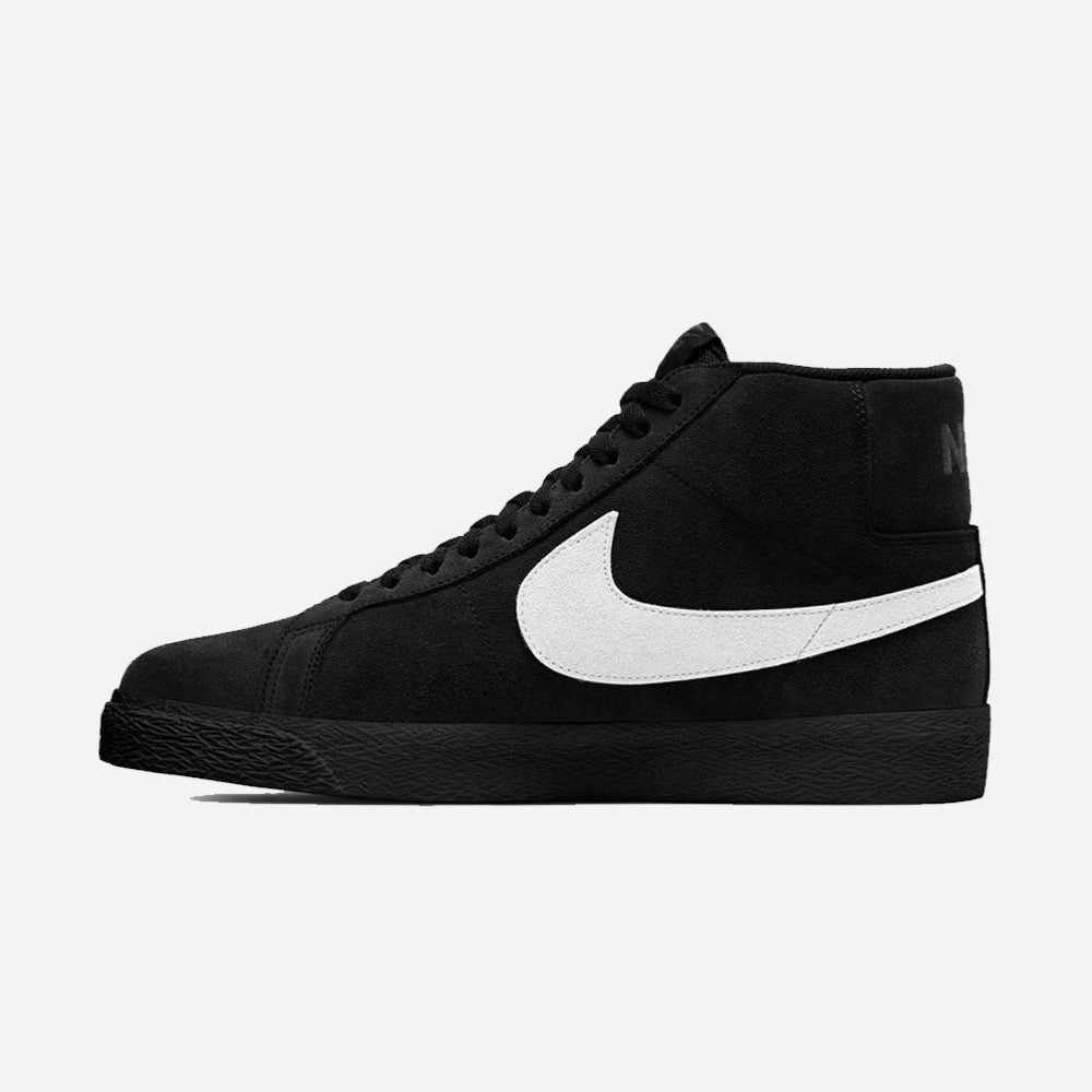 NIKE SB BLAZER MID - Black White Black Black