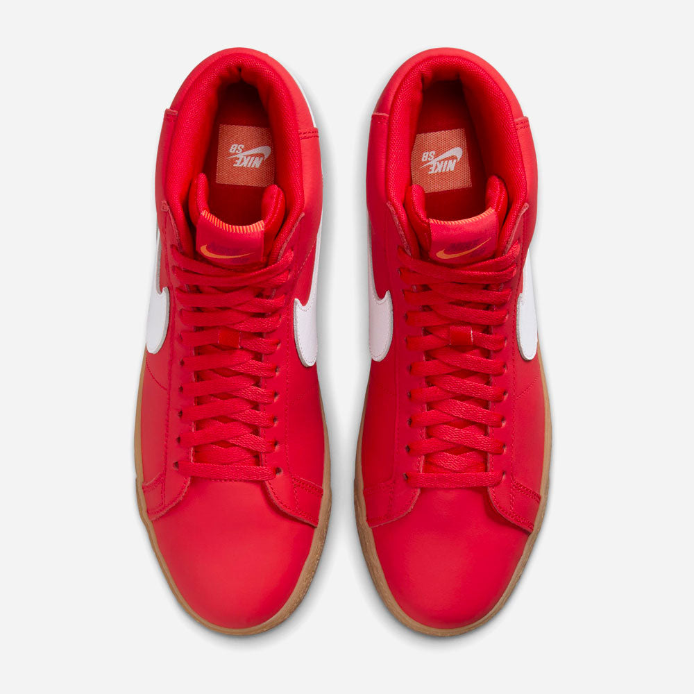 NIKE SB - ZOOM BLAZER MID ISO - University Red White White