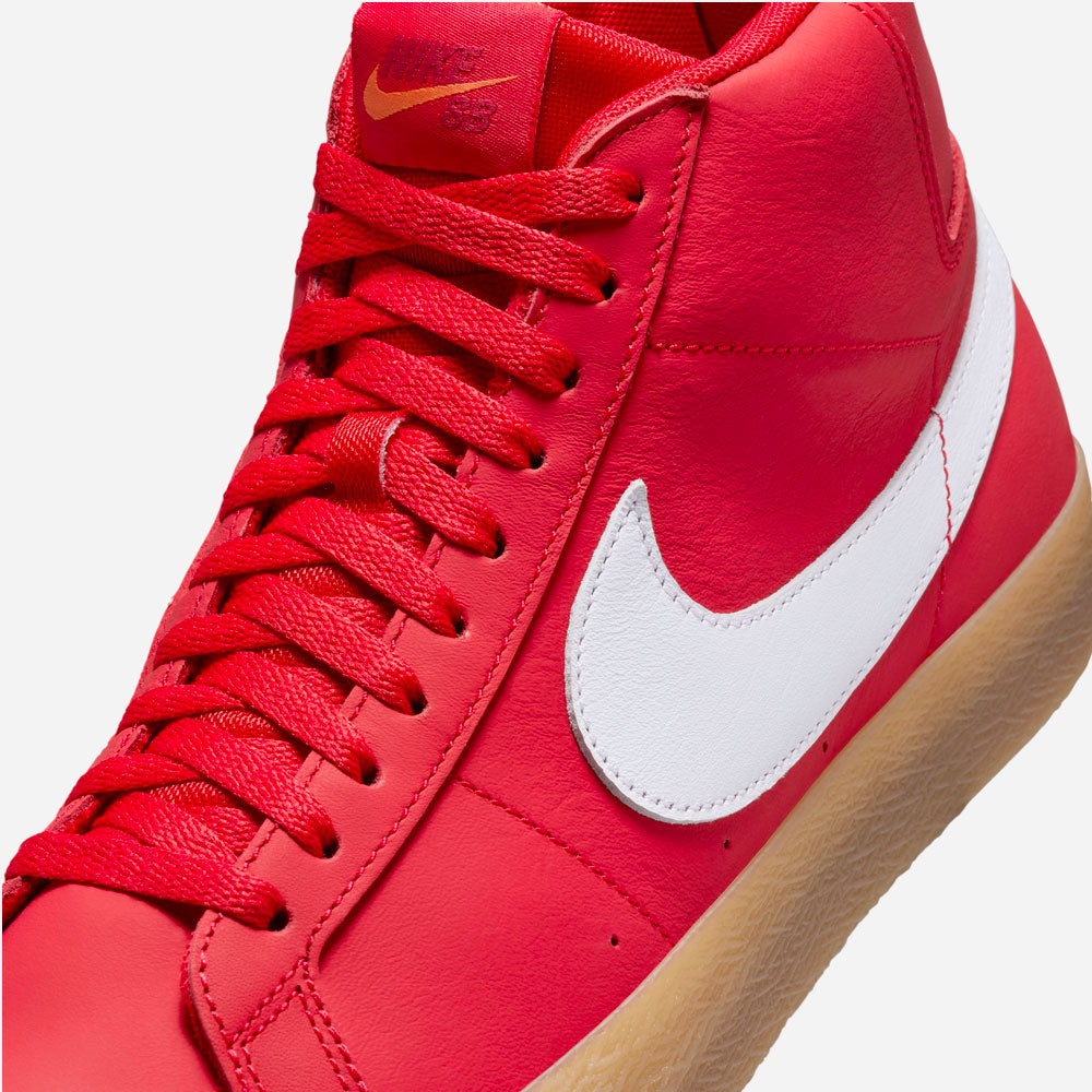 NIKE SB - ZOOM BLAZER MID ISO - University Red White White