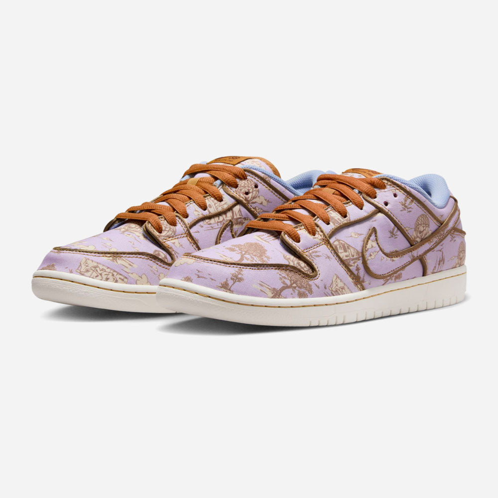 NIKE SB - DUNK LOW PRO CITY OF STYLE - FOOTBALL GREY-COCONUT MILK-KHAKI