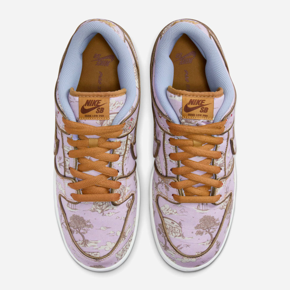 NIKE SB - DUNK LOW PRO CITY OF STYLE - FOOTBALL GREY-COCONUT MILK-KHAKI