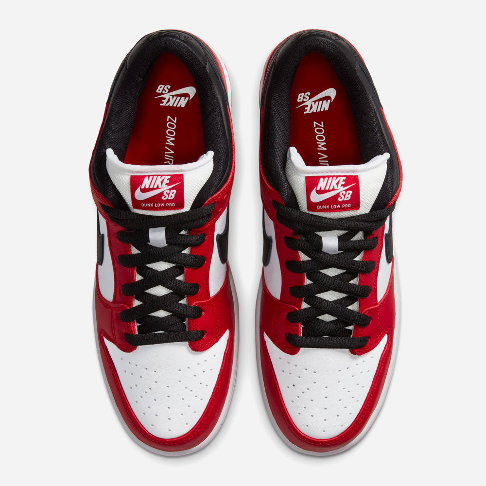 NIKE SB - DUNK LOW PRO - Varsity Red Black White Varsity Red