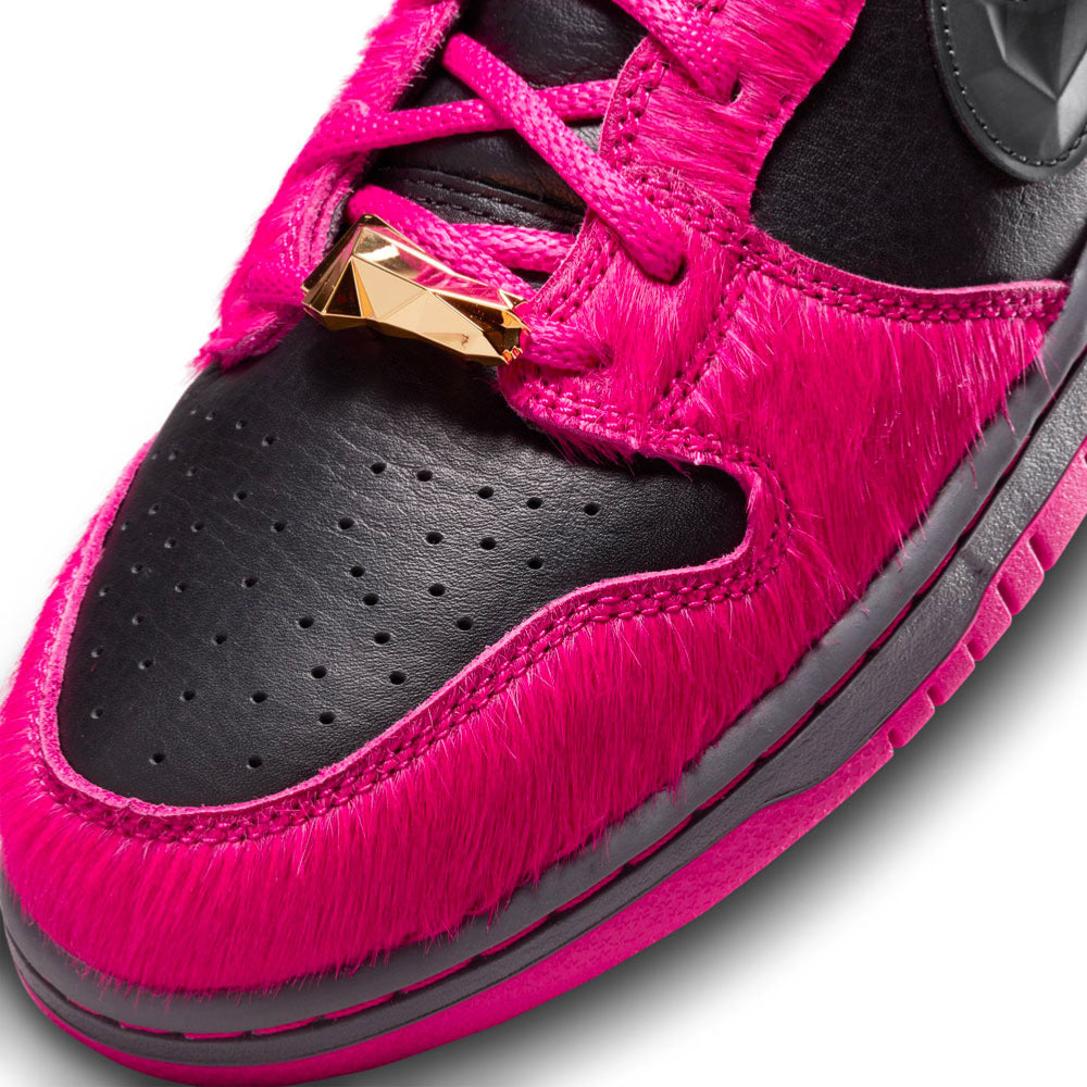 NIKE SB - DUNK HIGH X RUN THE JEWELS - Active Pink-Black-Metallic Gold