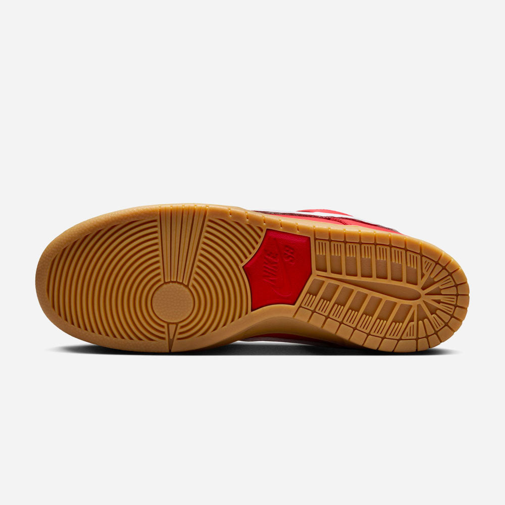 NIKE SB - DUNK LOW PRO - University Red / White - University Red