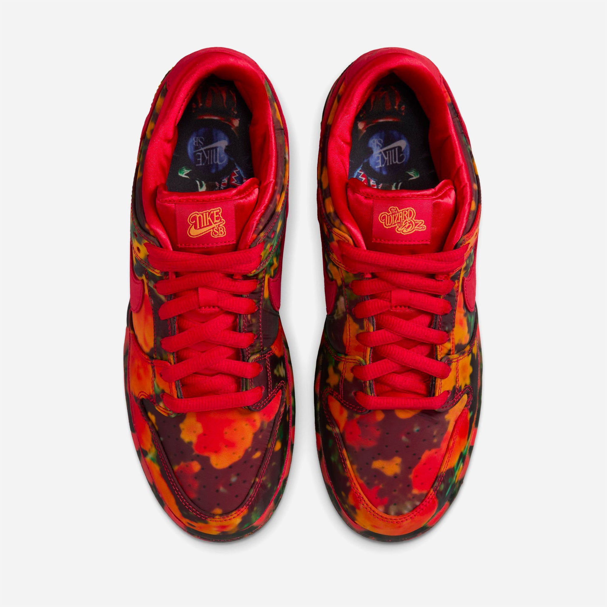 Nike SB - Dunk Low Premium x Wizard of Oz - Gym Red Multi Color University Red