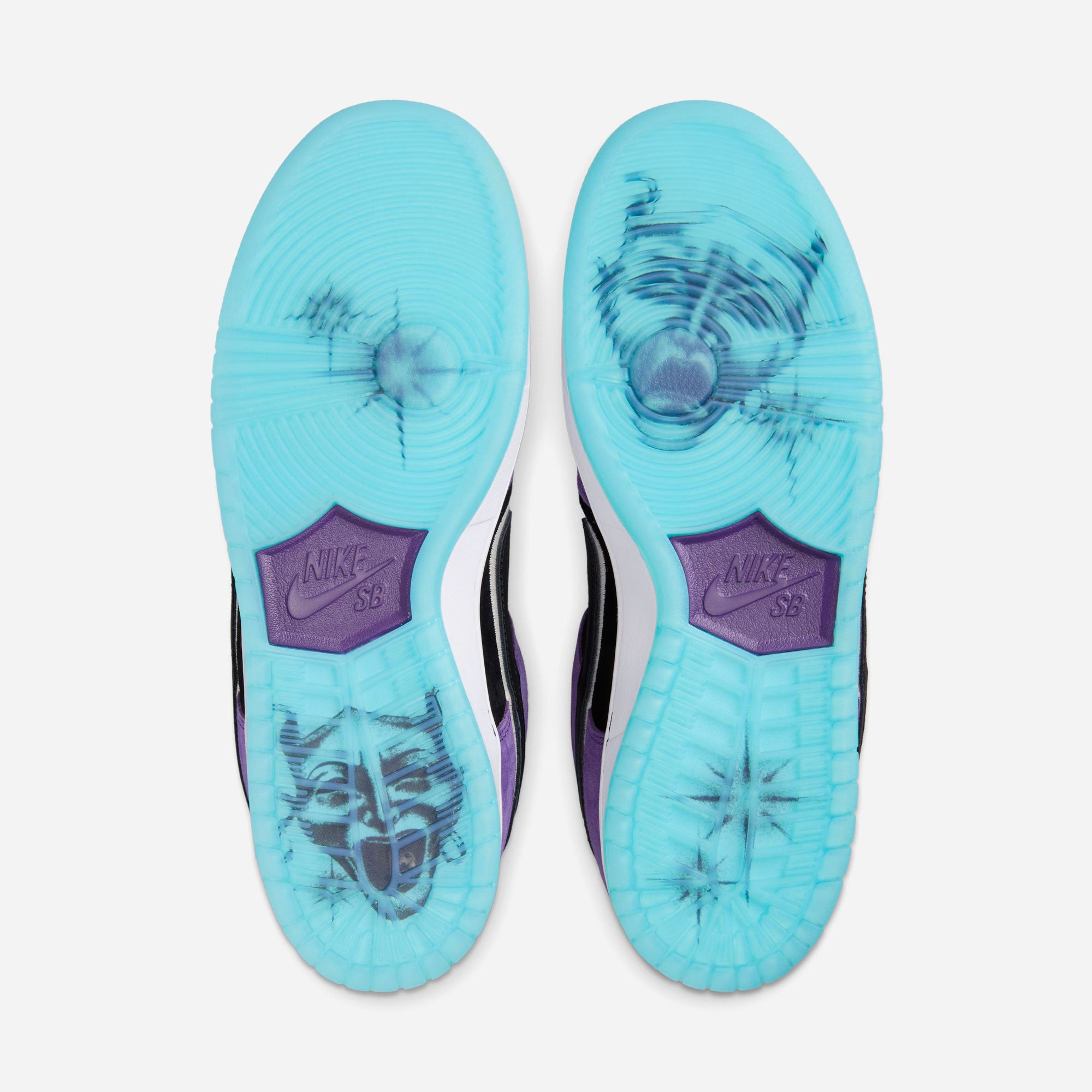Nike SB - Dunk Low Premium Pro - Court Purple Black White Lagoon Pulse