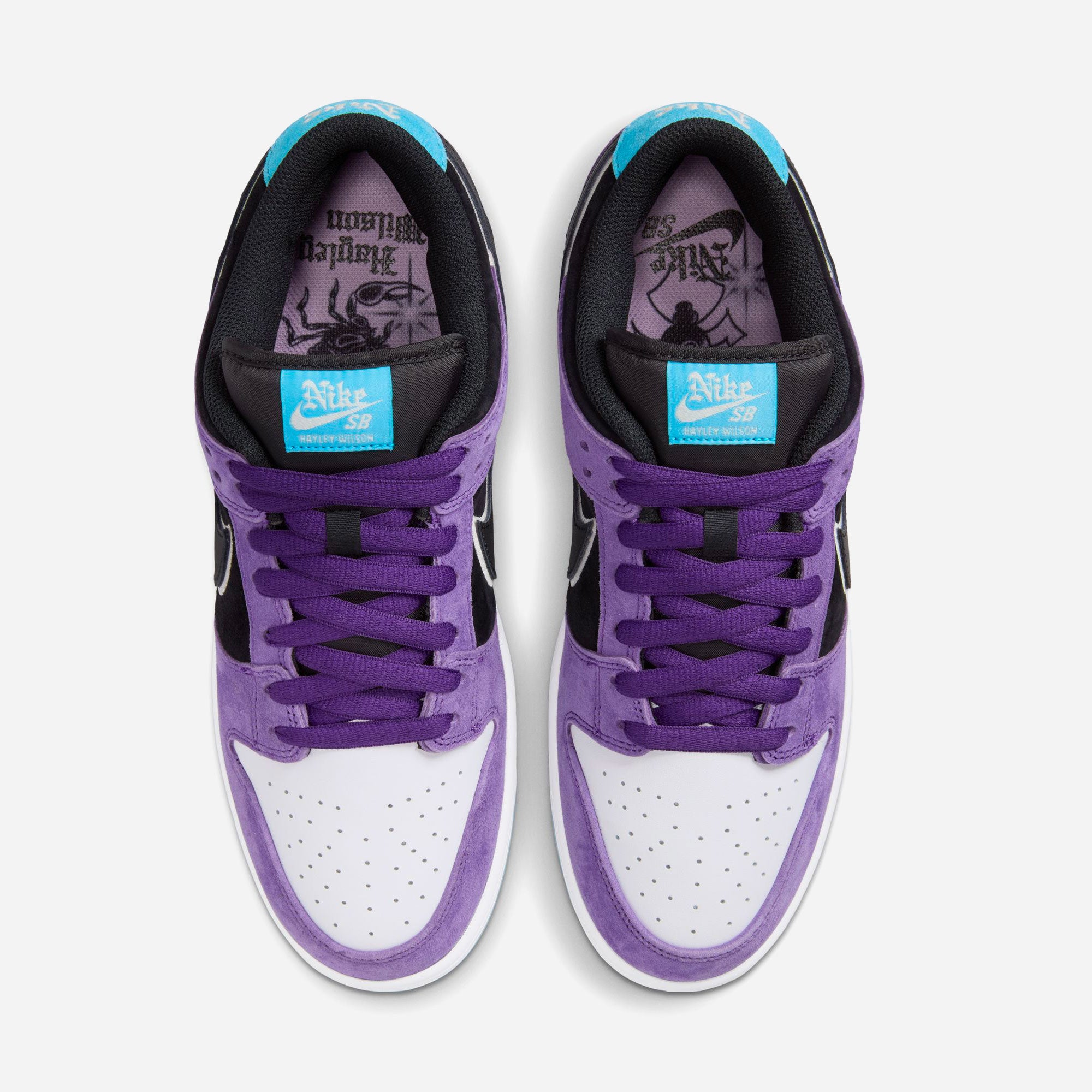 Nike SB - Dunk Low Premium Pro - Court Purple Black White Lagoon Pulse