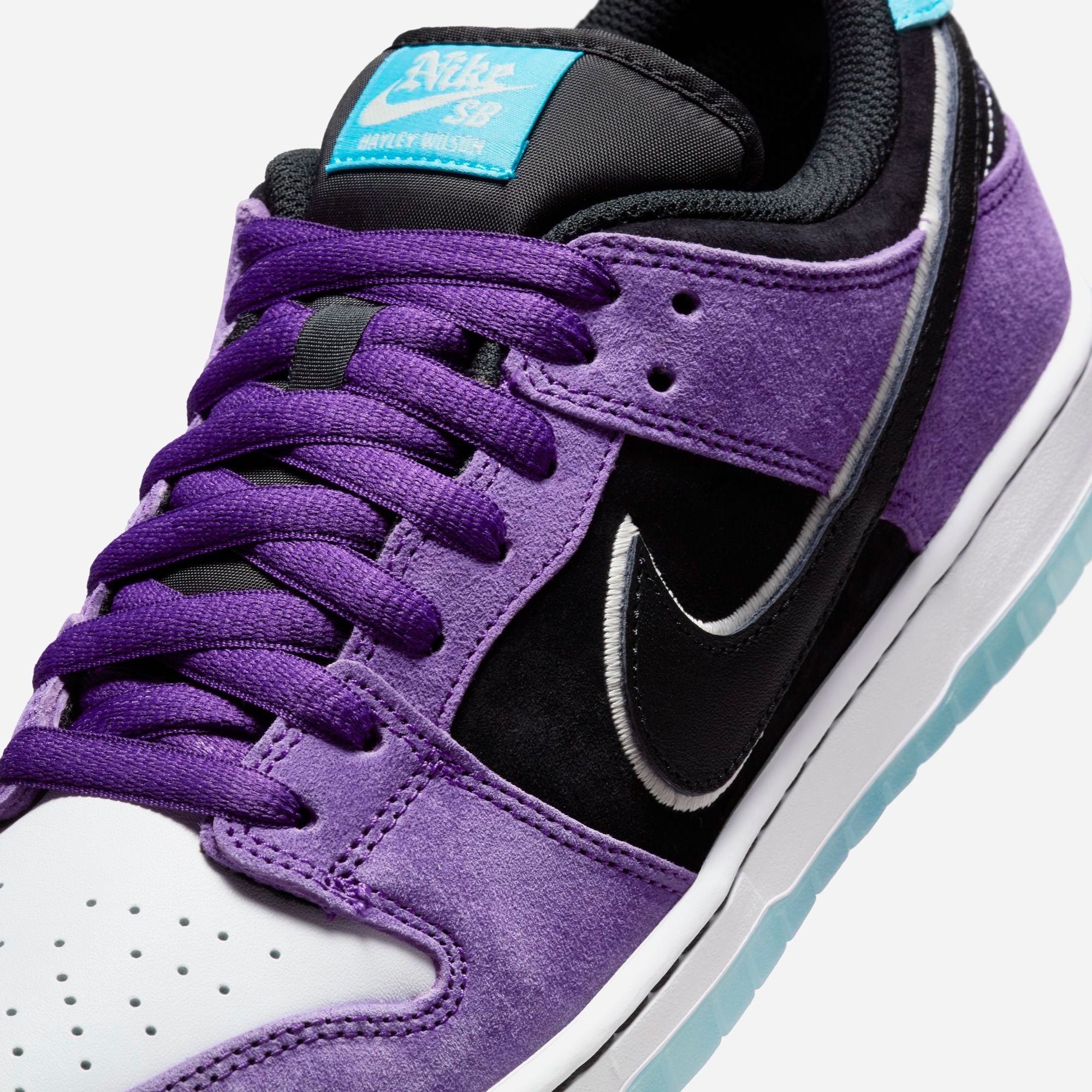 Nike SB - Dunk Low Premium Pro - Court Purple Black White Lagoon Pulse
