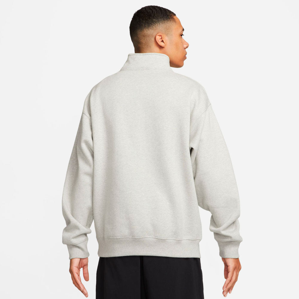 NIKE - FLEECE HOODIE HALF ZIP Y2K GFX - GREY HEATHER