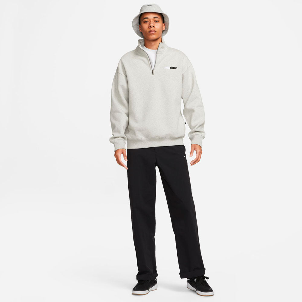 NIKE - FLEECE HOODIE HALF ZIP Y2K GFX - GREY HEATHER