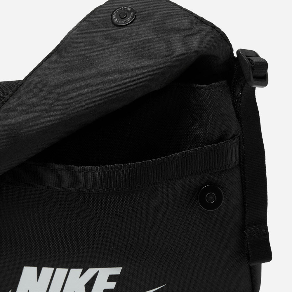 NIKE - FUTURA CROSSBODY BAG - BLACK BLACK WHITE