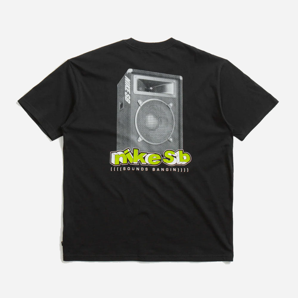 NIKE SB -M90 TEE SOUNDS BANGIN - Black