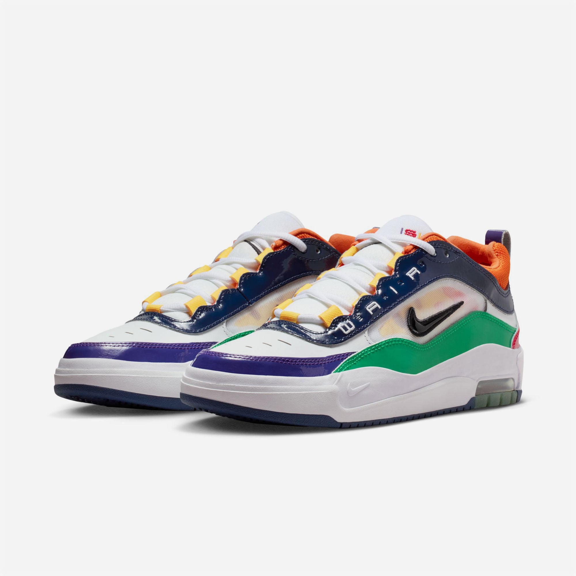 Nike SB - Air Max Ishod Premium "Billards" - University Red / Black Amarillo Navy