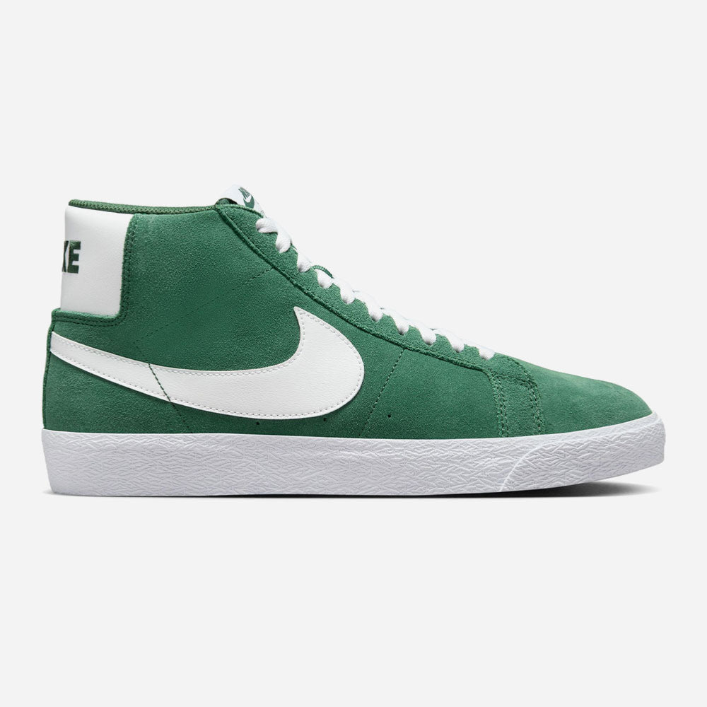 NIKE SB - ZOOM BLAZER MID - Fir - White - Fir - White