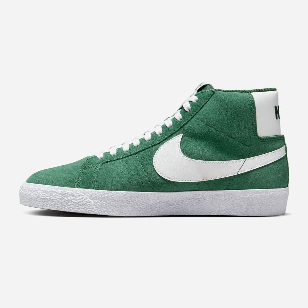 NIKE SB - ZOOM BLAZER MID - Fir - White - Fir - White