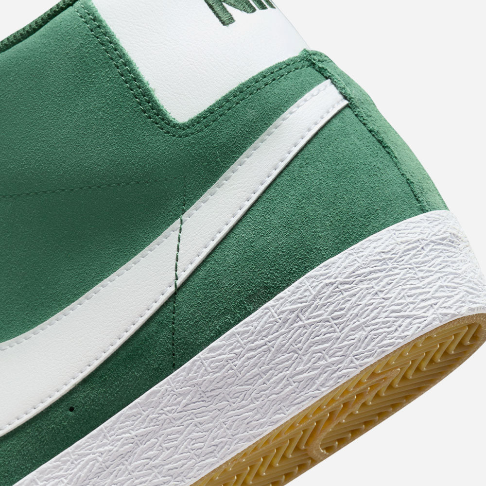 NIKE SB - ZOOM BLAZER MID - Fir - White - Fir - White