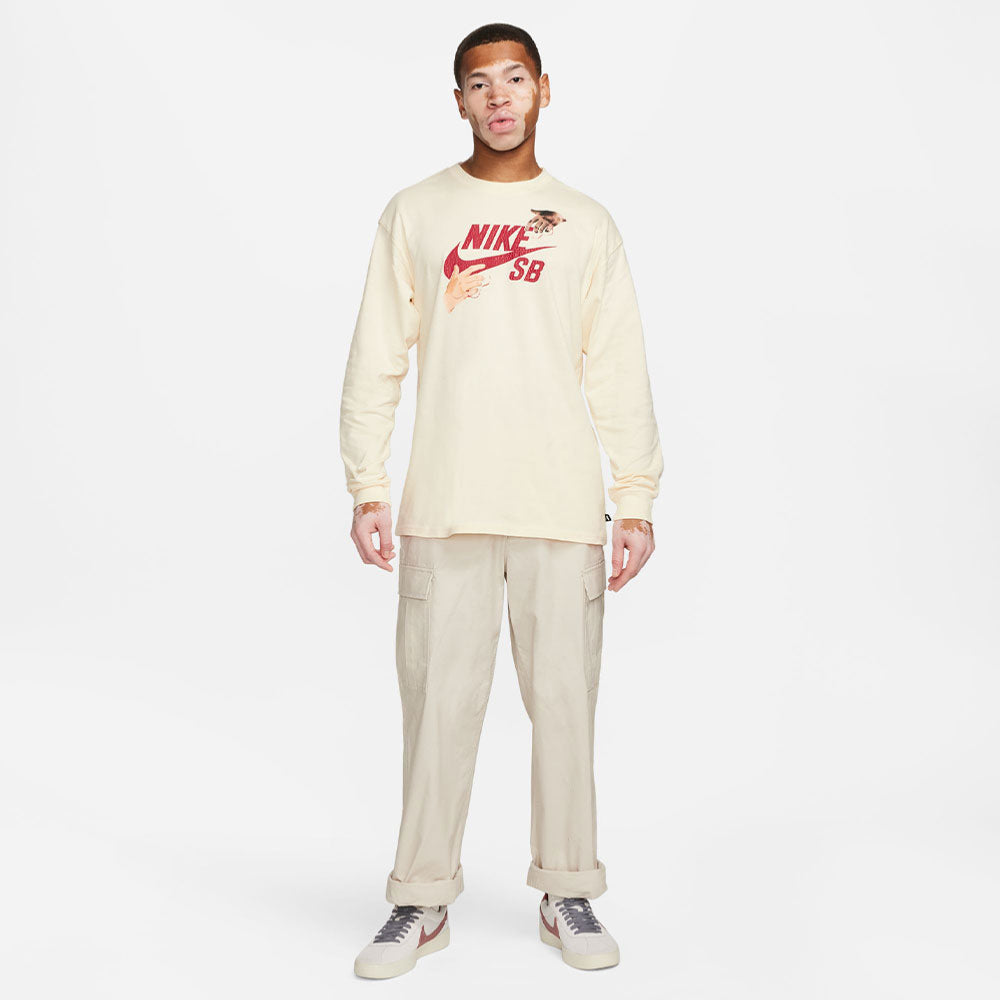 NIKE SB - TEE LS CITY OF LOVE - Coconut Milk