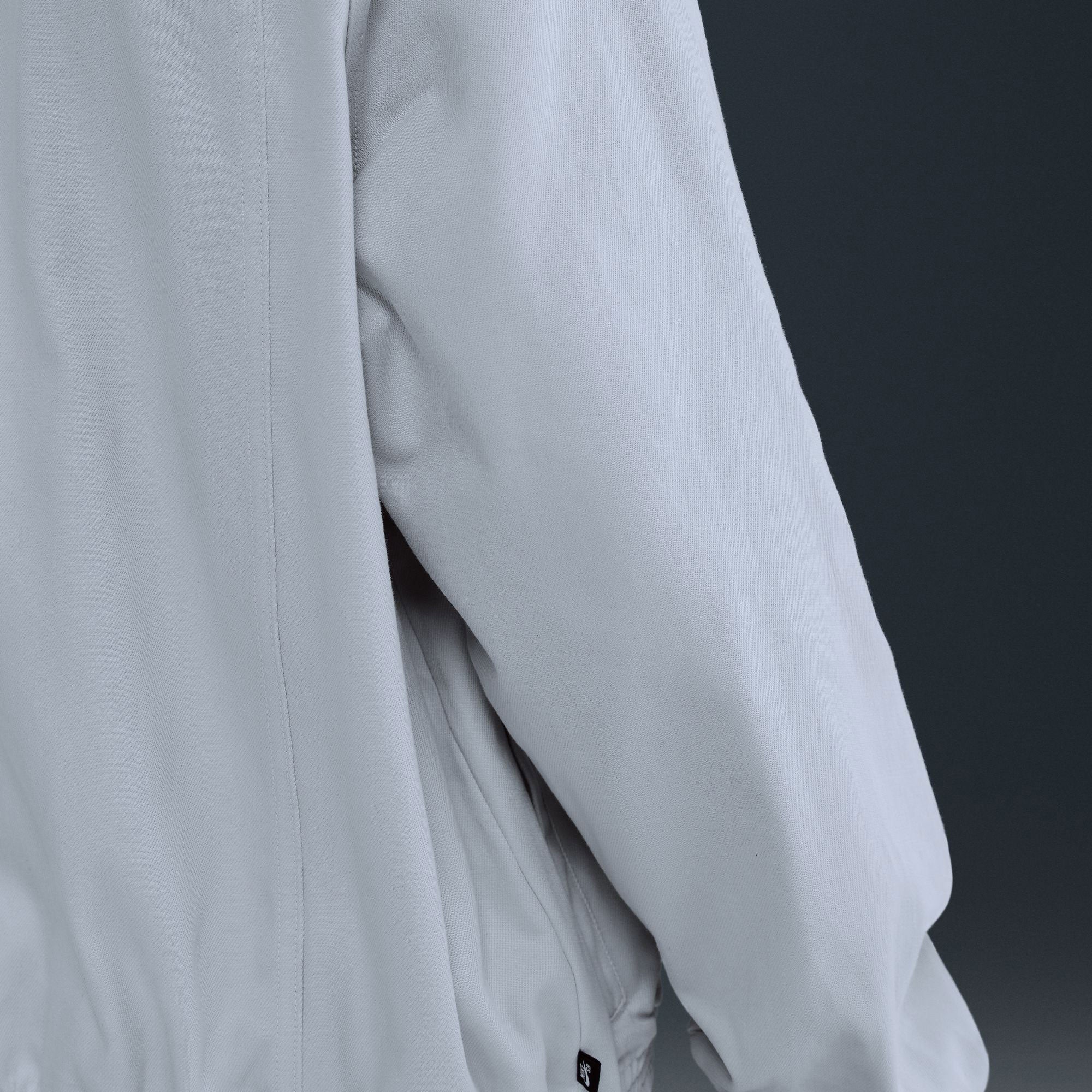 Nike SB - Denim Full-Zip Track Jacket - Football Grey / White
