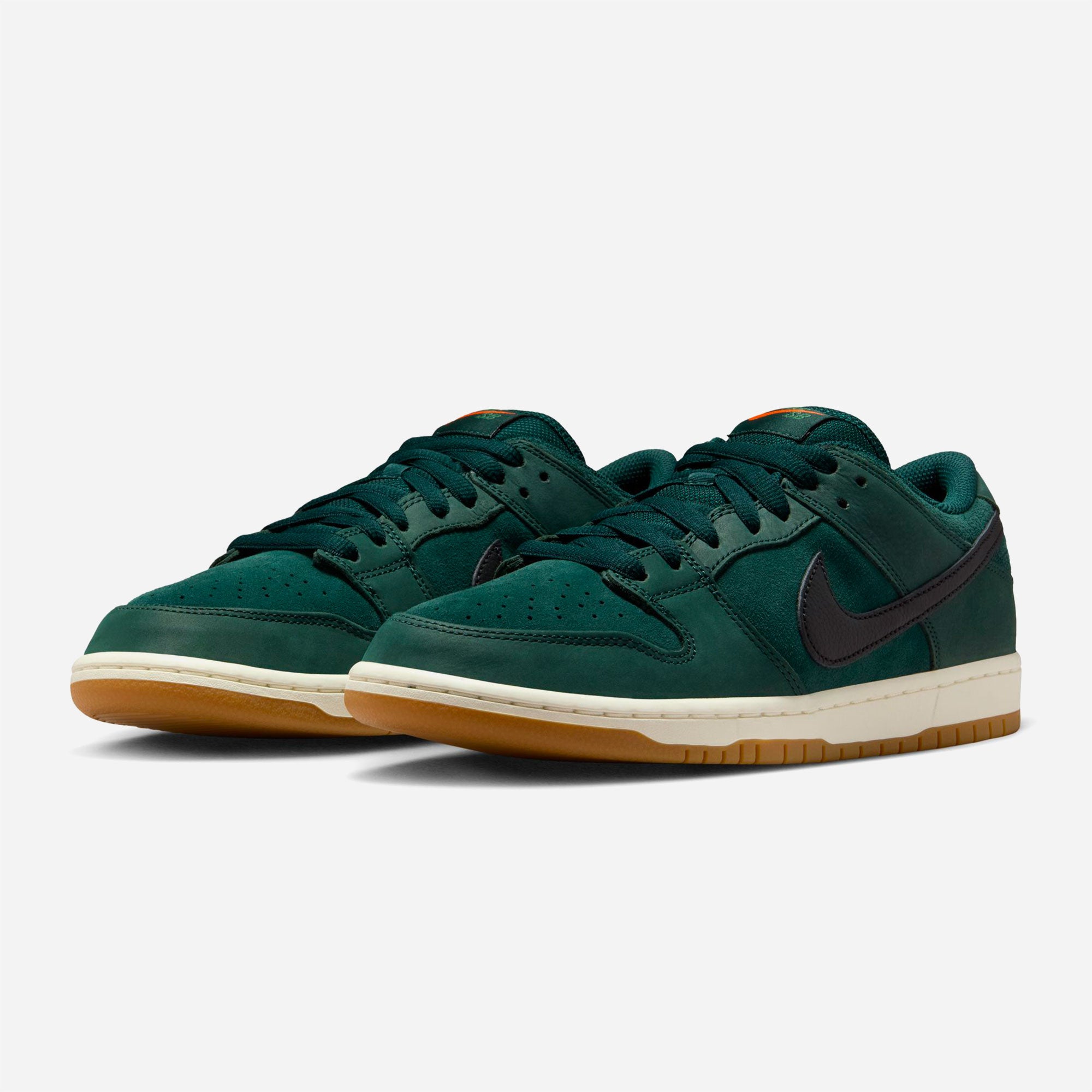 Nike SB - Dunk Low Pro - Deep Fir Black Fir Sail