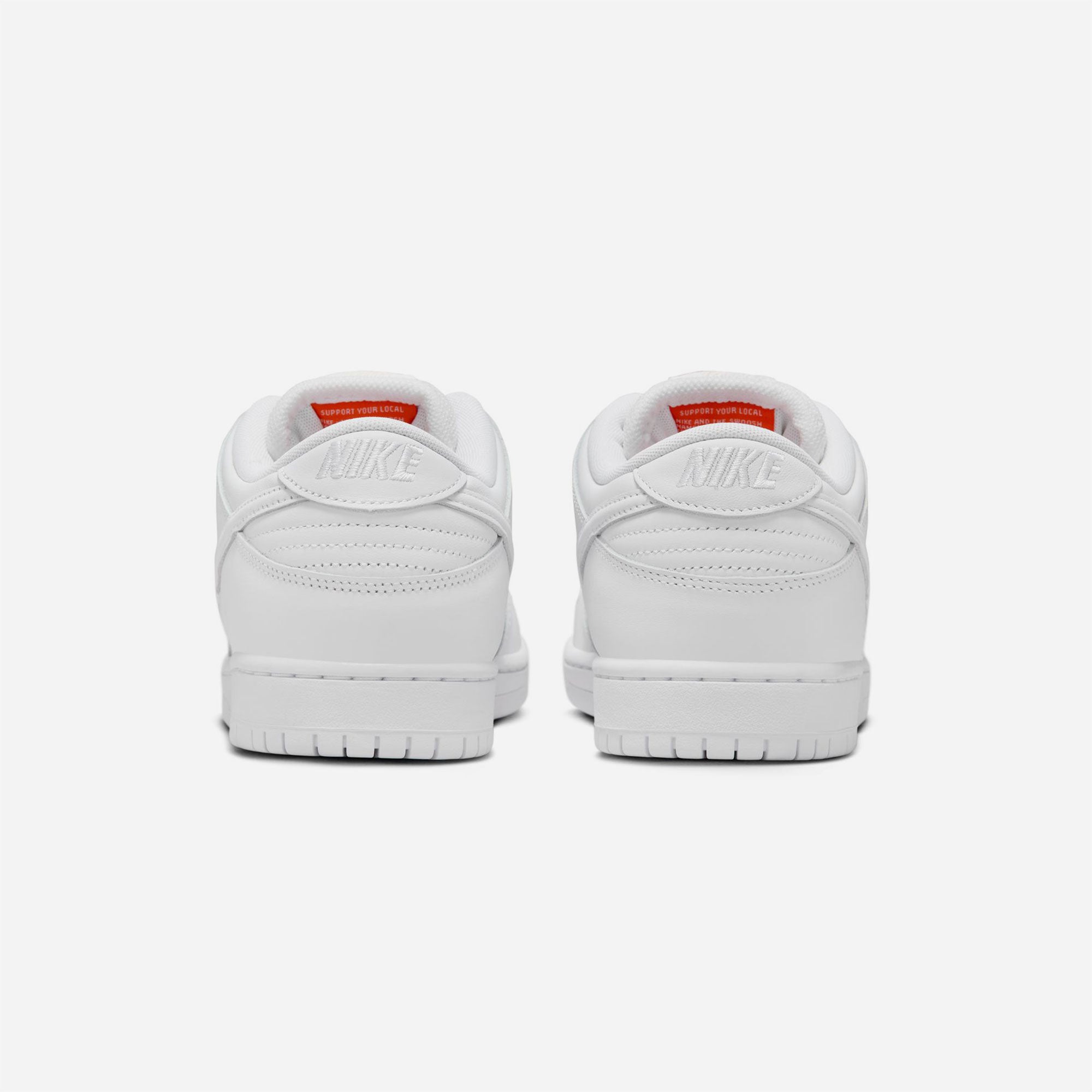 Nike Sb - Dunk Low Pro Iso - White / White-White-White