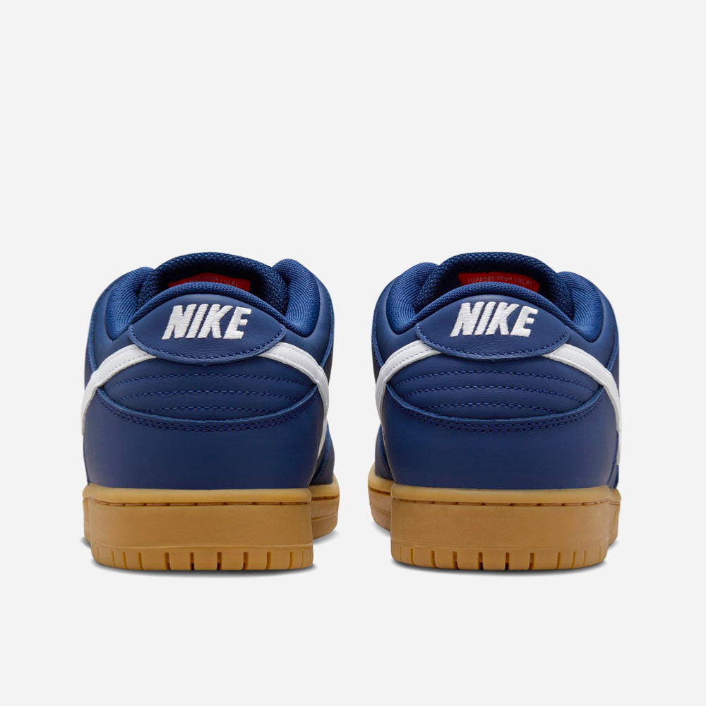 NIKE SB - DUNK LOW PRO ISO - Navy White Navy Gum Light Brown