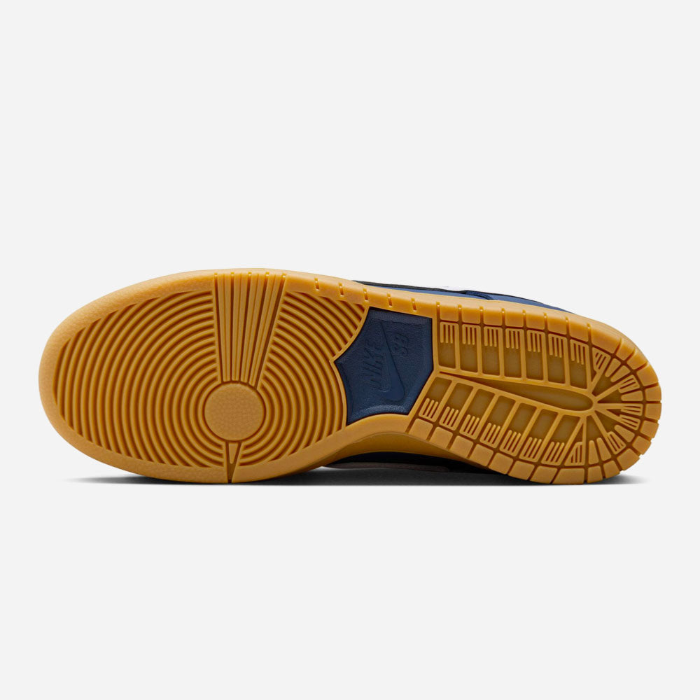 NIKE SB - DUNK LOW PRO ISO - Navy White Navy Gum Light Brown