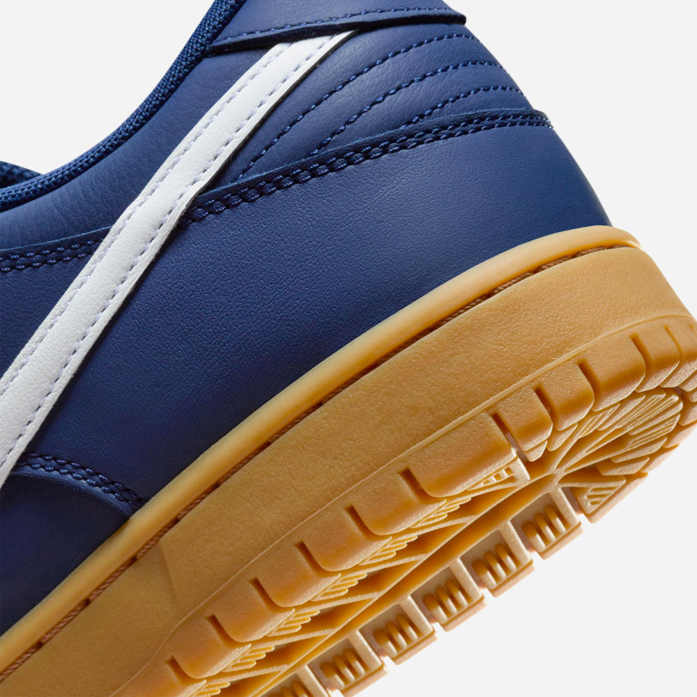 NIKE SB - DUNK LOW PRO ISO - Navy White Navy Gum Light Brown