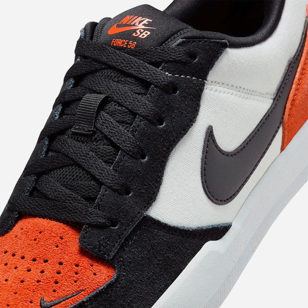 Nike SB - Force 58 - White / Black - Cosmic Clay - White