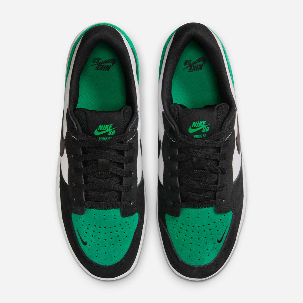 Nike SB - Force 58 - White / Black - Stadium Green - White