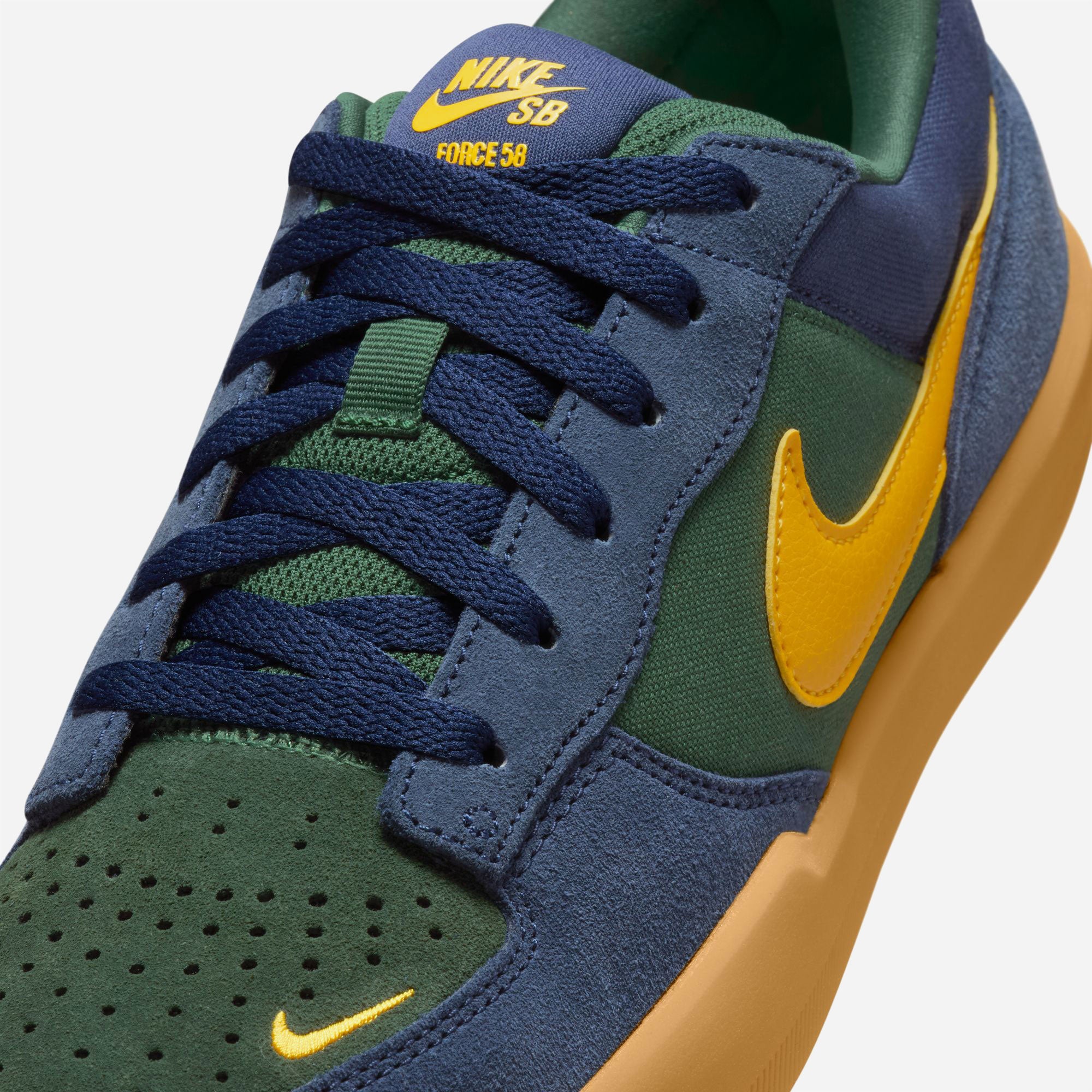 Nike SB - Force 58 - Midnight Navy/University Gold-Fir