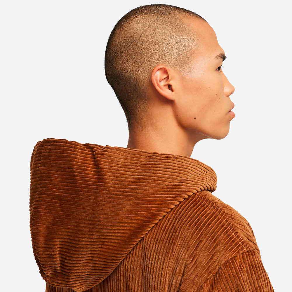 Nike SB - Full Zip Hood Cord Jacket - Lt british tan armory navy