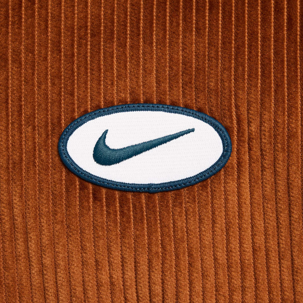 Nike SB - Full Zip Hood Cord Jacket - Lt british tan armory navy