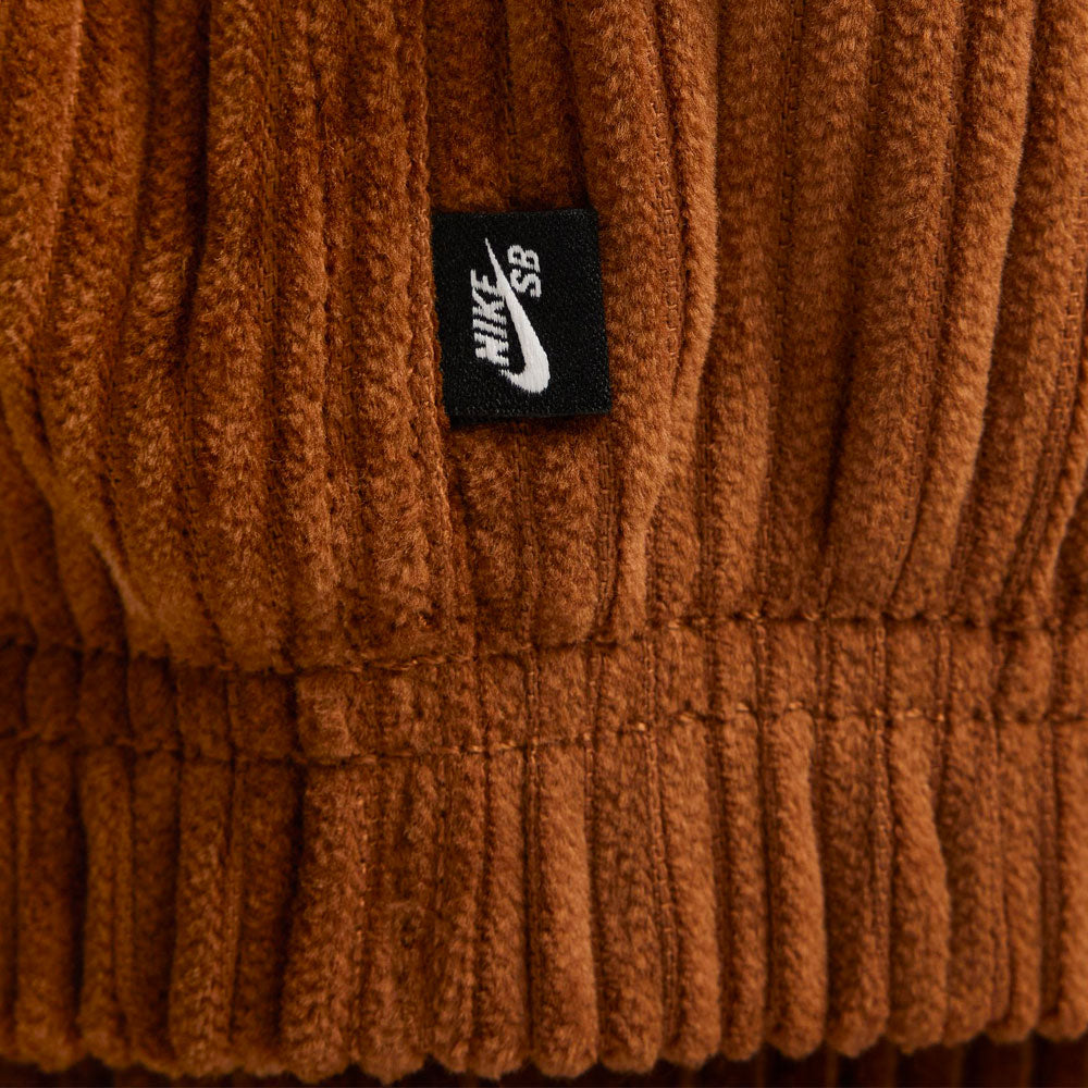 Nike SB - Full Zip Hood Cord Jacket - Lt british tan armory navy