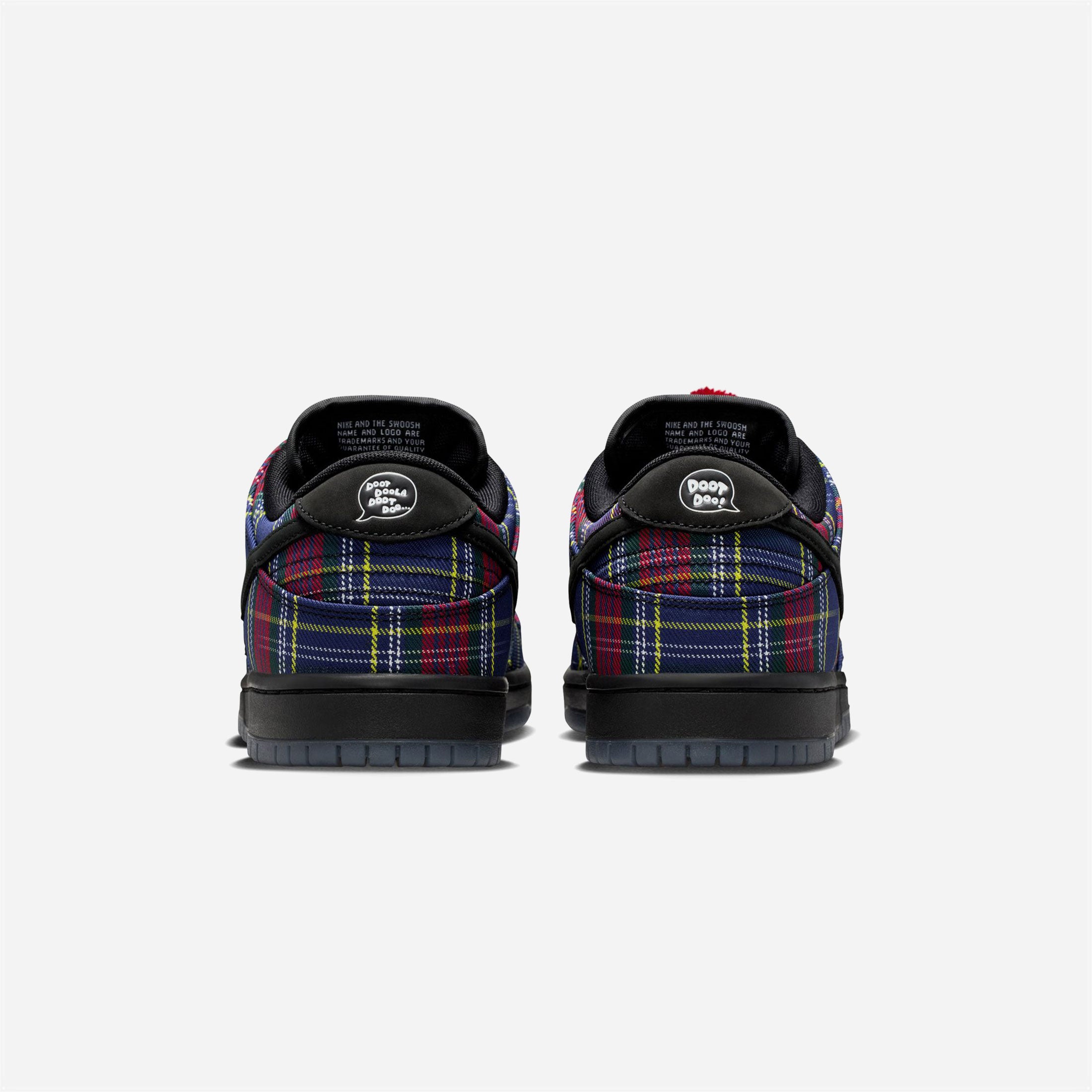 Nike SB x Nardwuar - Dunk Low Pro "Tam O’ Shanter Hat" - University Red / Black Yellow Strike