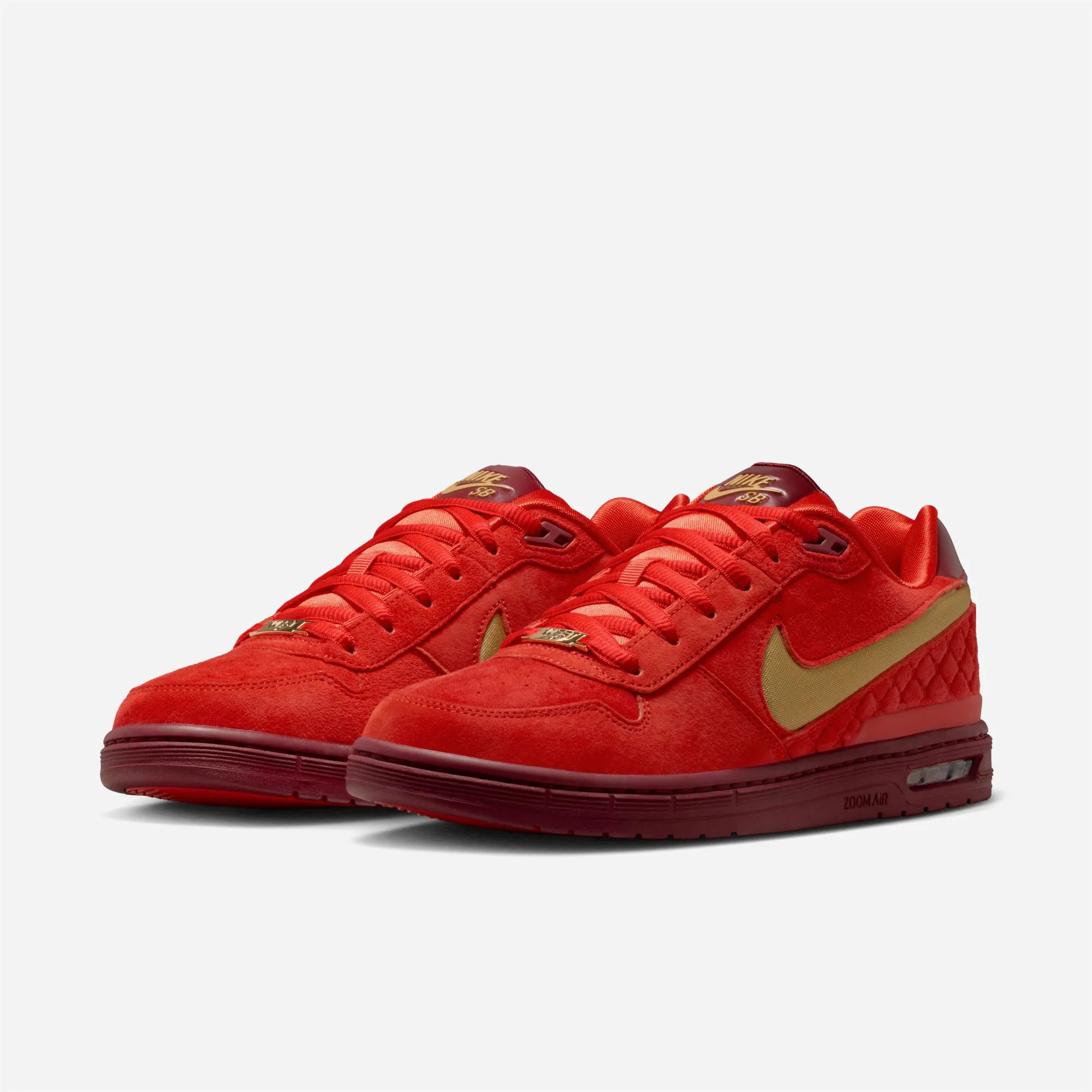 Nike SB - Paul Rodriguez Zoom Air Low "Habanero Red and Team Red"