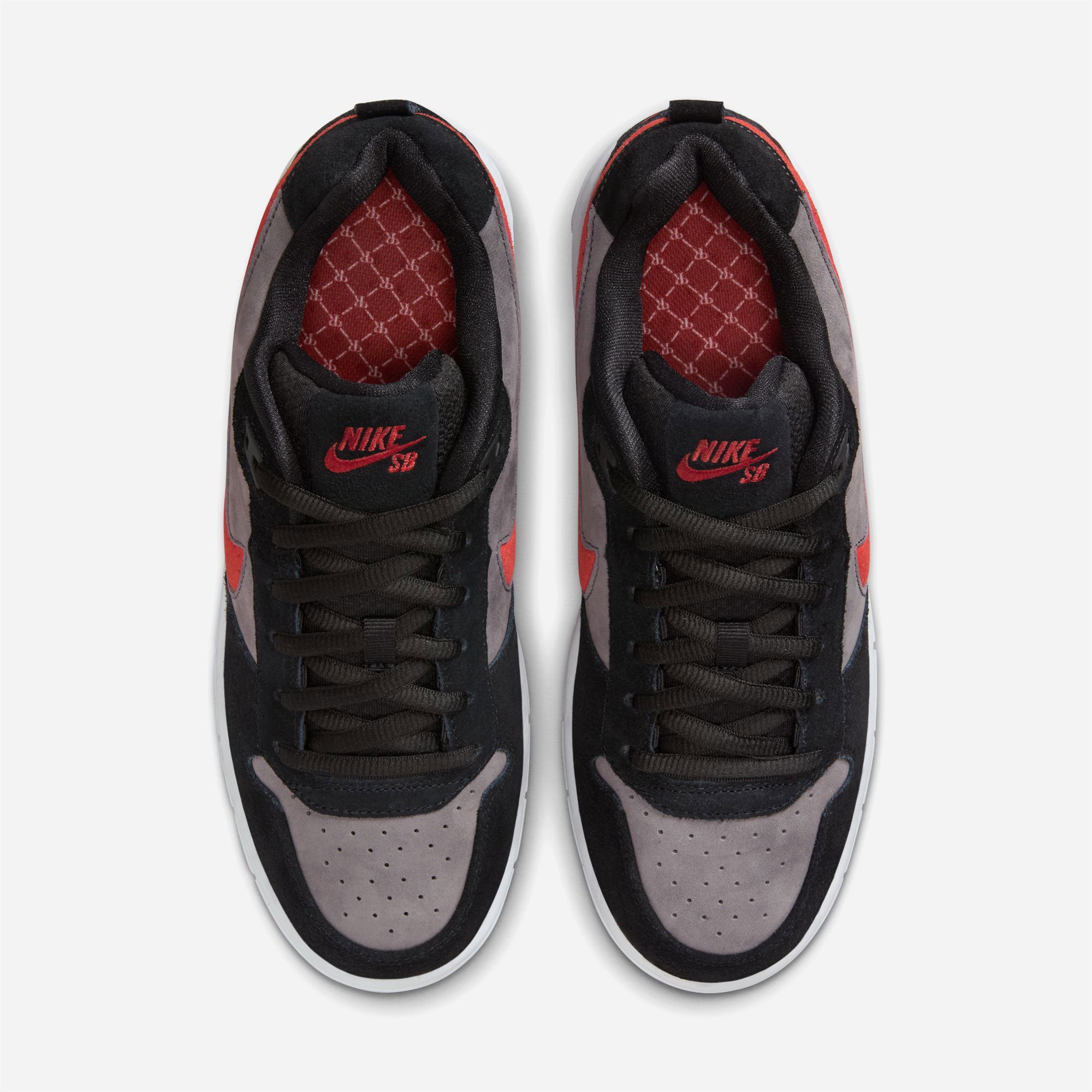 Nike SB - Paul Rodriguez Zoom Air Low "Bred" - Black / Varsity Red - Flint Grey - Black