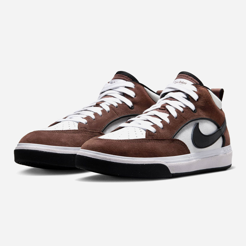 NIKE SB - REACT LEO - Light Chocolate - Black - White - Black