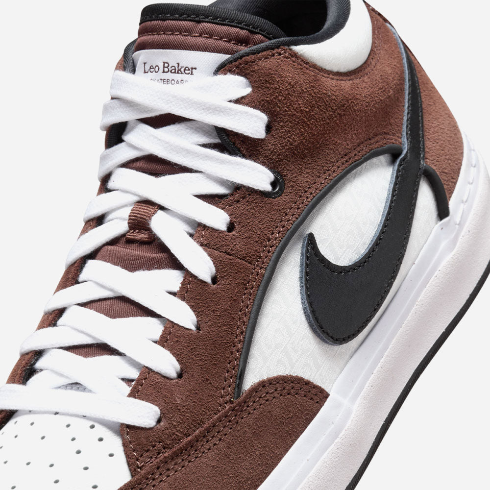 NIKE SB - REACT LEO - Light Chocolate - Black - White - Black