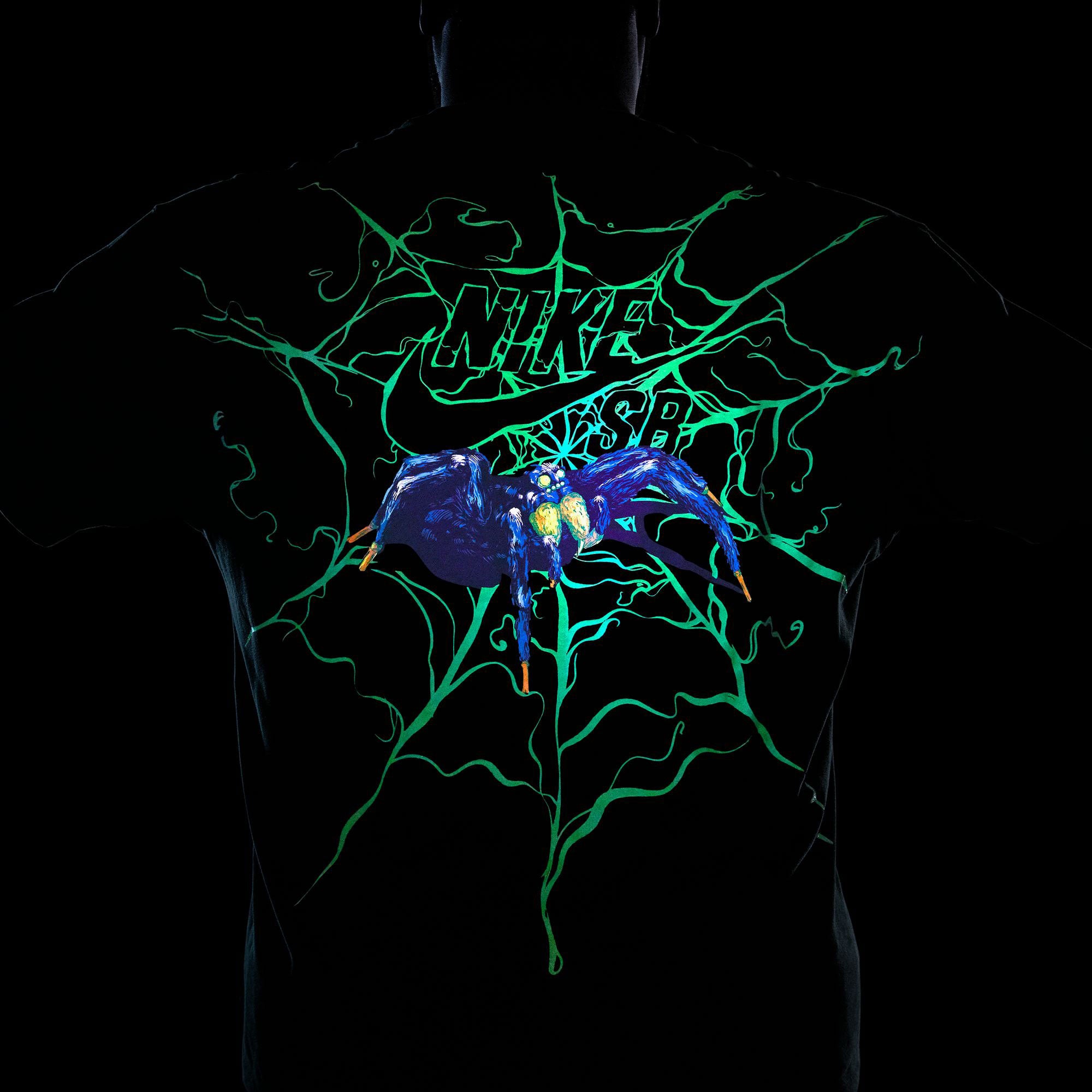Nike SB - Spider Tee - Vintage Green