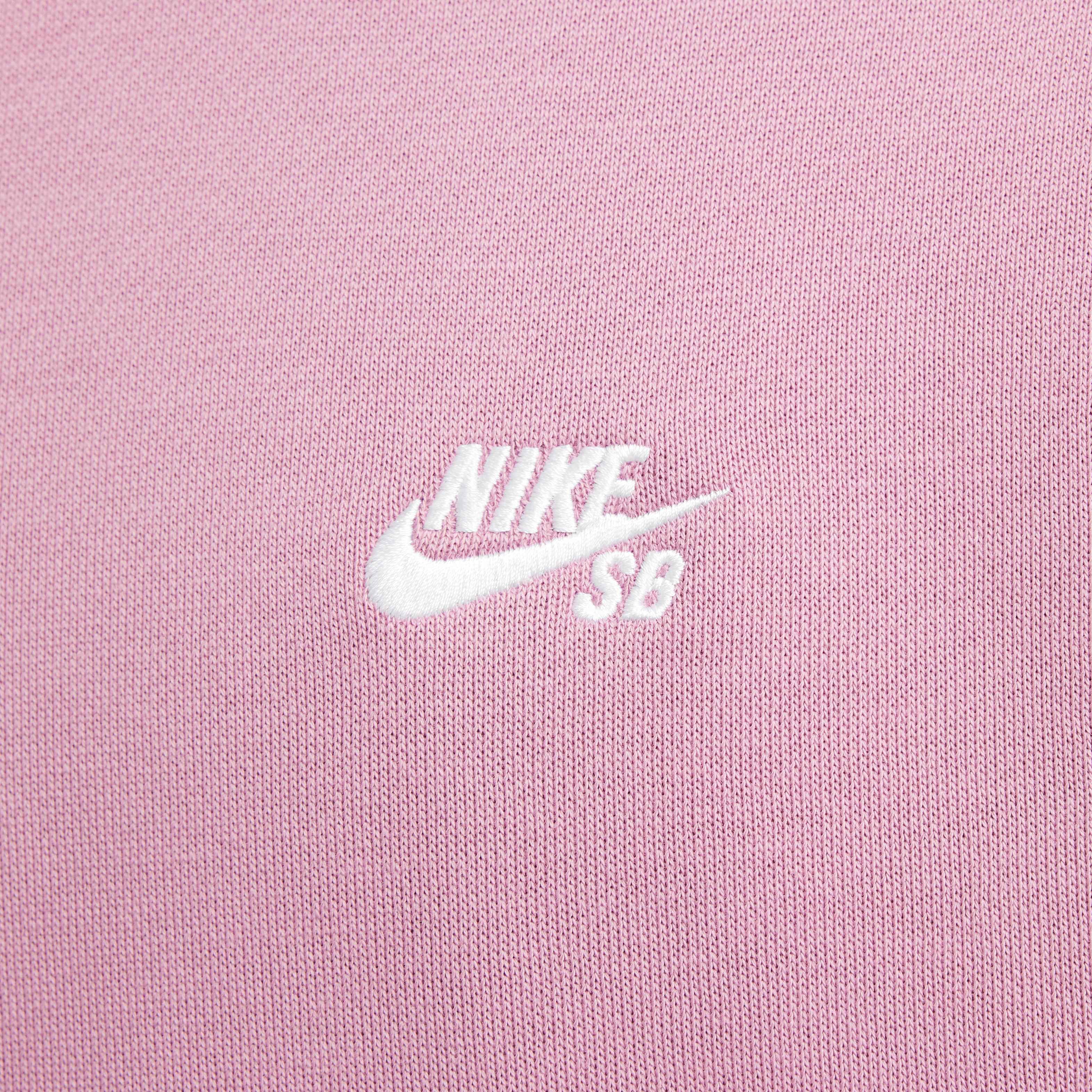 Nike SB - Essential Logo Hoodie - Plum Dust/White