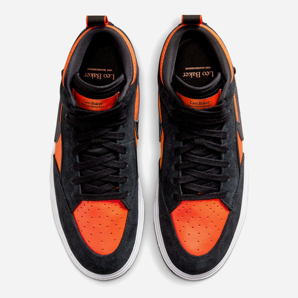 NIKE SB - REACT LEO - Black Orange Electro