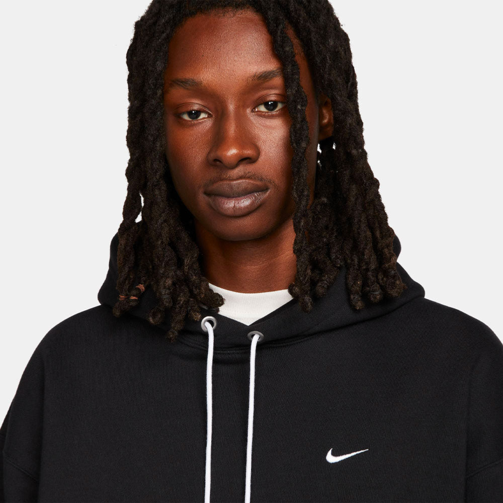 NIKE - SOLO SWOOSH HOODIE - Black