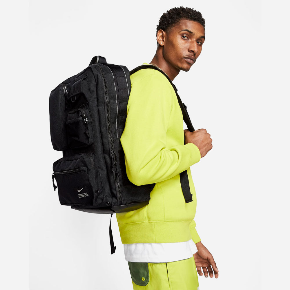 Nike - Utility Elite Backpack - Black - Black - Enigma Stone