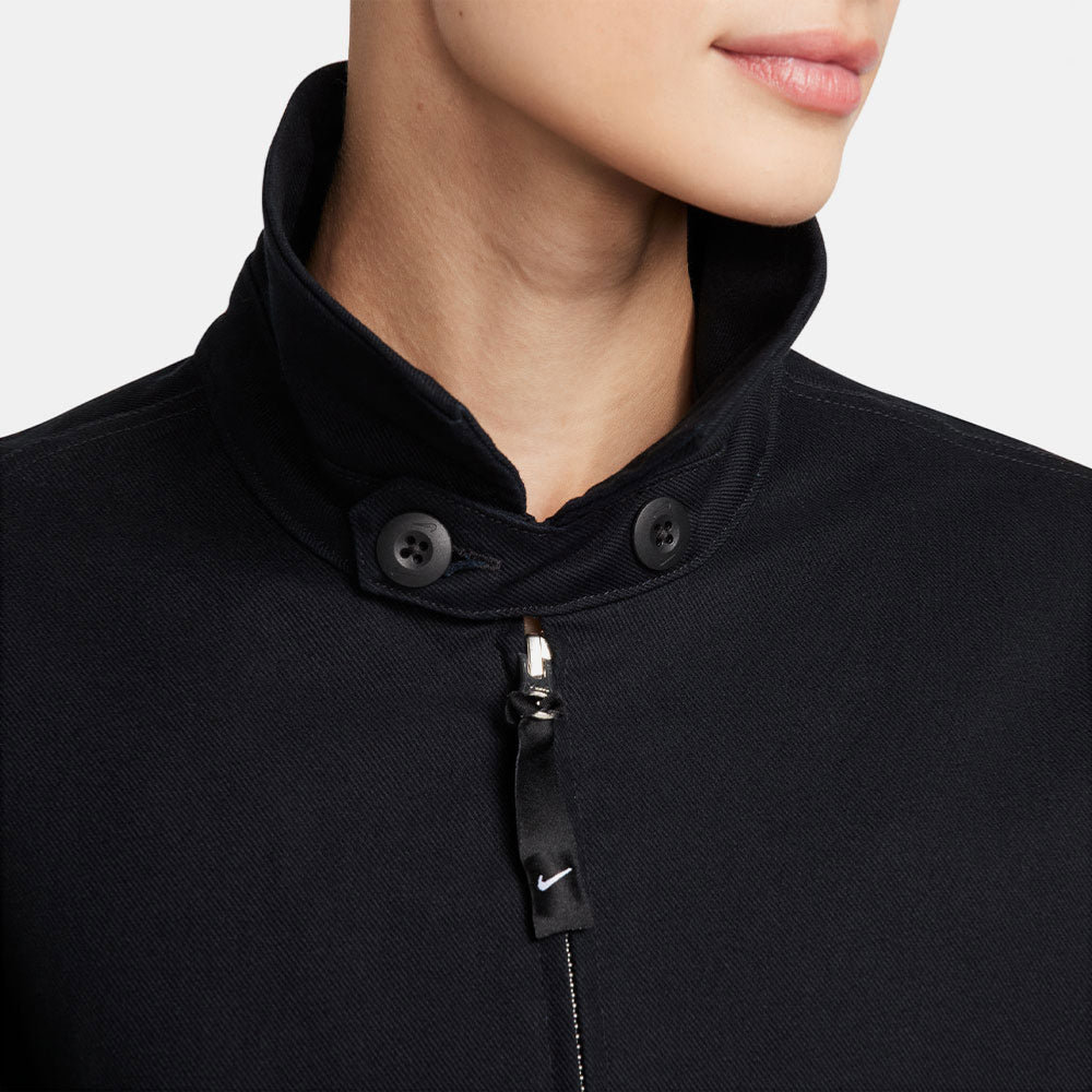 NIKE SB - WOVEN TWILL PREMIUM JACKET - BLACK