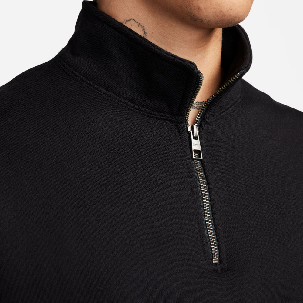 NIKE - FLEECE HOODIE HALF ZIP Y2K GFX - Black