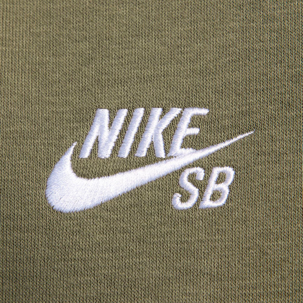 NIKE SB - AGNOSTIC HOODIE - Medium Olive White