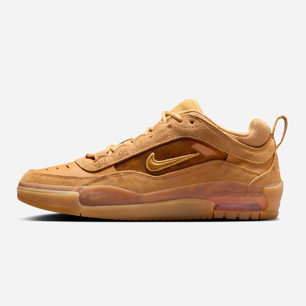 NIKE SB - AIR MAX ISHOD - Flax wheat flax safety orange