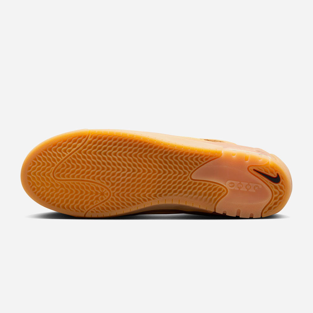 NIKE SB - AIR MAX ISHOD - Flax wheat flax safety orange