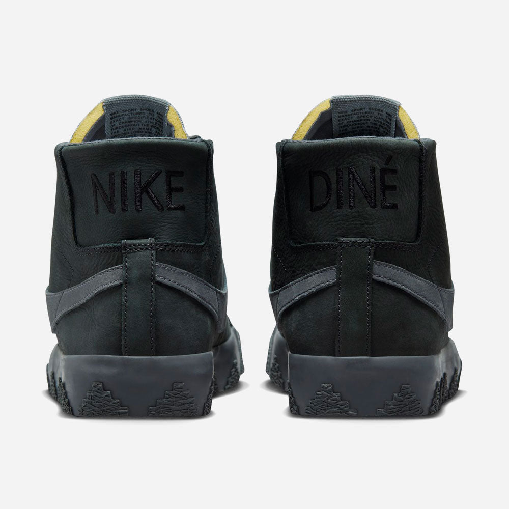 NIKE SB - ZOOM BLAZER MID x QS DIORR GREENWOOD - Anthracite Dark Smoke Grey