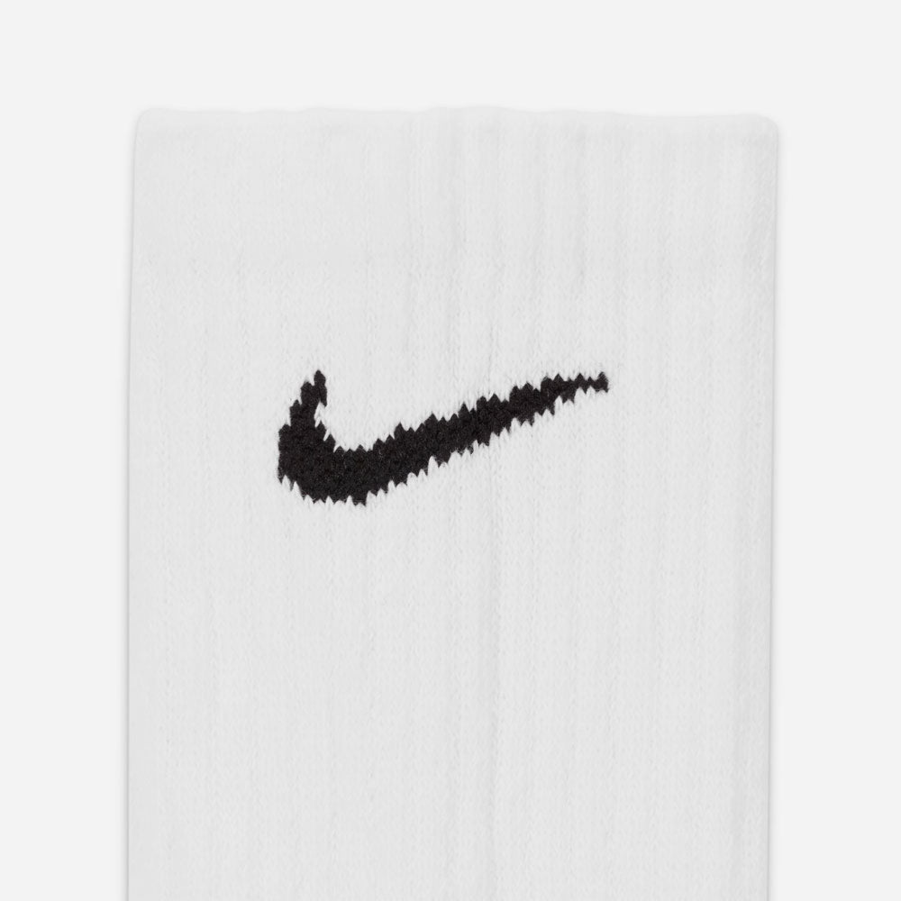 NIKE - EVERYDAY CUSHIONED 6 PACK SOCKS - White